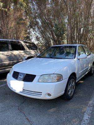 My 2004 Nissan Sentra 1.8 S they fixed!