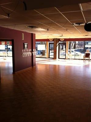 Come dance with us in our spacious floor!