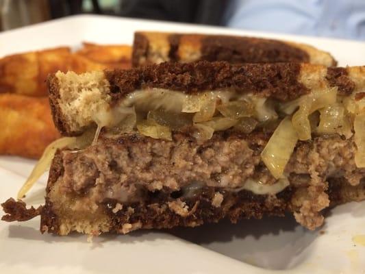 Patty melt sandwich!