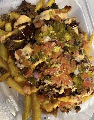 Vegan Loaded Ultimate Fries