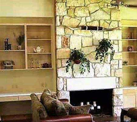 Living Room of Llano Lake House