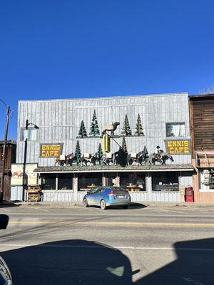 Exterior of restaurant