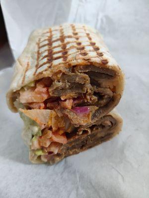 Beef and lamb shawarma