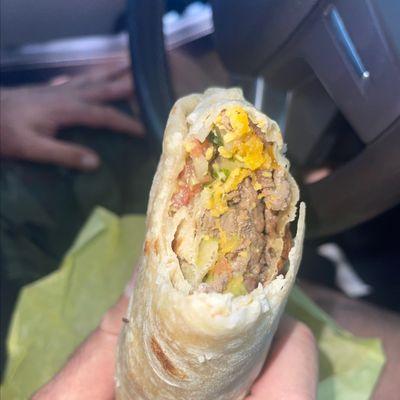 Carne Asada burrito