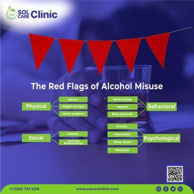 The Red Flags Of Alcohol  Misuse!