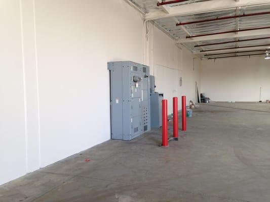 San Fernando Warehouse Project by Oran's Electric
 
 Main service panel