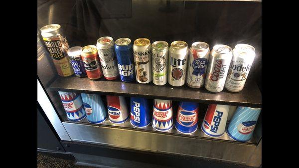 Rotating can selections