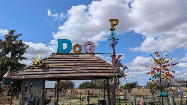 Dog Park behind Slovacek's