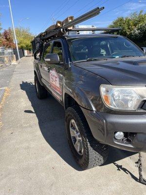 Toyota Tacoma towing service