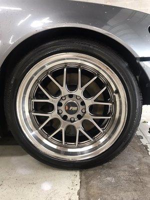 Old wheels made to look new!