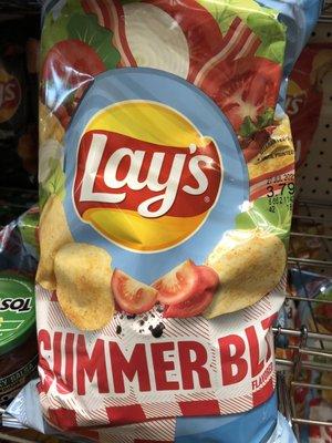 Bacon, Lettuce and Tomato Potato Chips? What will they think of next?