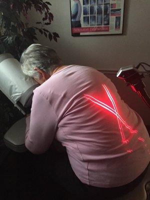 Cold Laser non-invasive pain relief