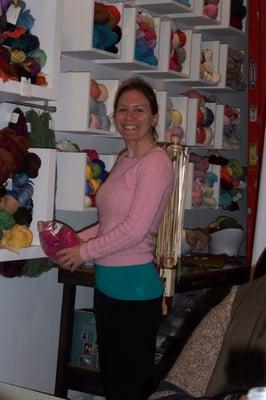 Jenny A at Knit 1