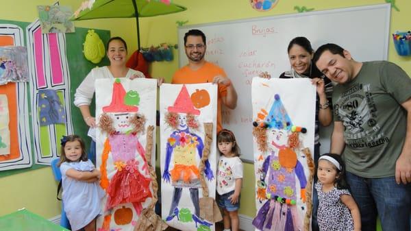 Buenos Días Mis Amigos- Mommy and Me style Spanish through Art.