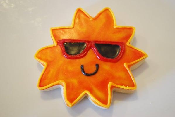 Example of specialty cookies that will make you smile too.