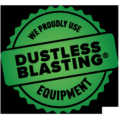 We use DUSTLESS BLASTING EQUIPMENT