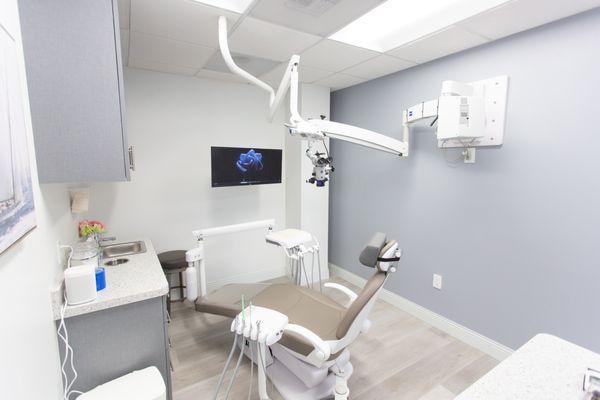 Treatment room.