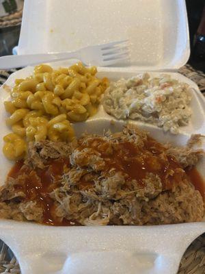 NC Pork BBQ Meal