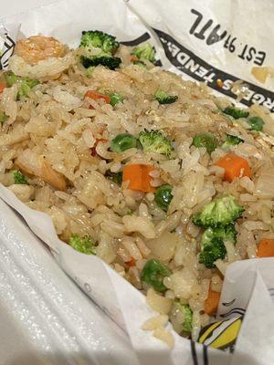 Fried rice with shrimp