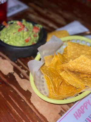 Small Guacamole and Chips