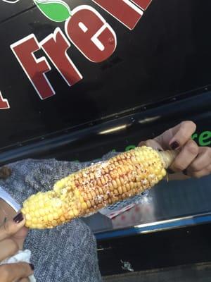 The corn was on point! Just the right amount flavor. Awesome.