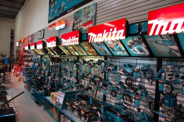 Makita tools and accessories galore!