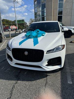 Deborah Wilson's 2023 Jaguar F Pace!