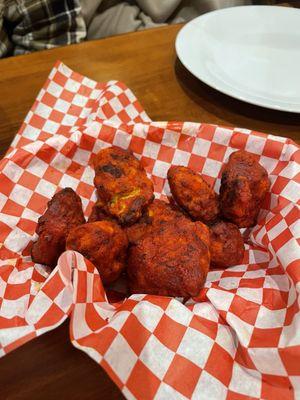 Boneless chicken wings