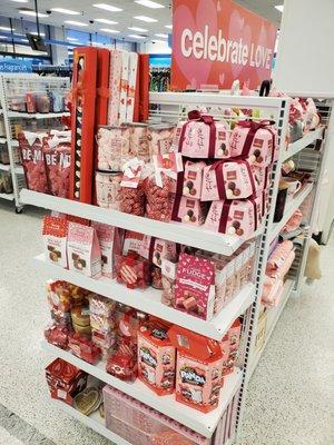 Different valentine themed items.