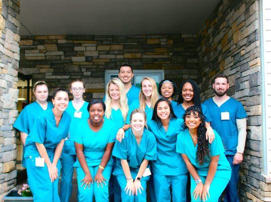 my class at clinicals!!