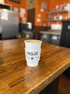 Mocha with oat milk