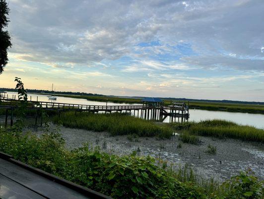 View from the deck of the Fillin Station.