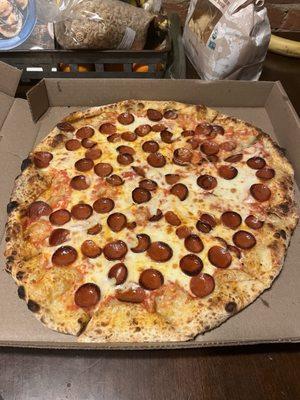 Pepperoni Brick Oven Pizza