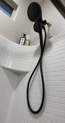 New shower head!