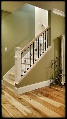 Another exquisite handrail installation by Stuart of Precision Stair and Rail!