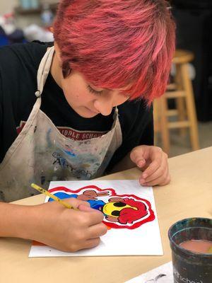 Cordovan Art School Summer Art Camp for Teens of all skill levels