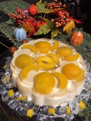 Thanksgiving Desserts Peaches and Cream