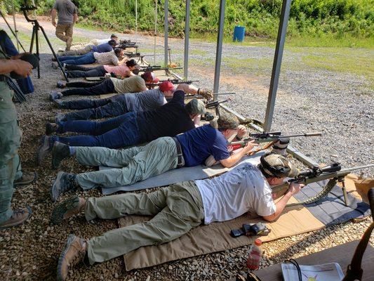 Precision Rifle Level 1 course - one of many held through SpecDive