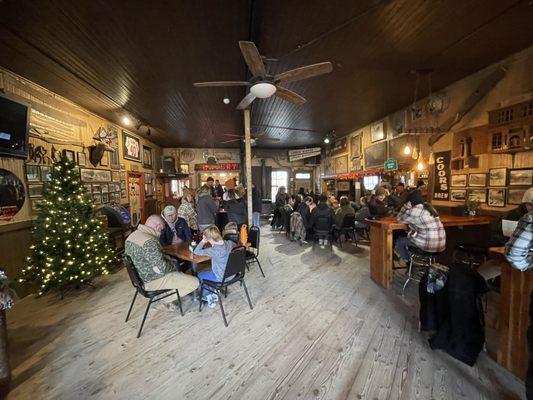 A few of the inside of the saloon.