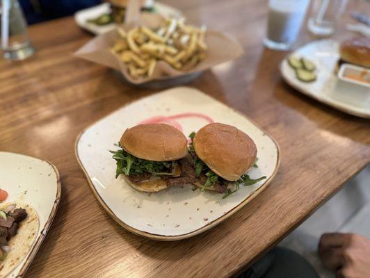 STEAK SANDWICH sliders for happy hour