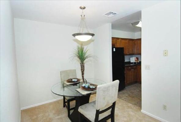 Interior dining room