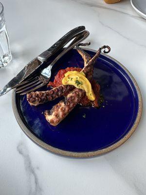 Grilled octopus - delish!