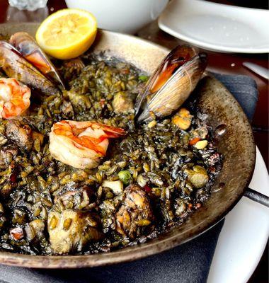 Squid Ink Paella