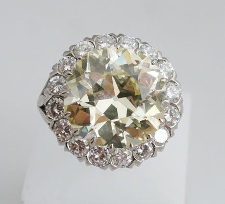 Platinum, Fancy Intense Yellow Diamond Ring sold for $230,000 on December 9, 2022.