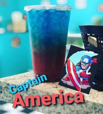 Captain America Lifted Tea (Energy drink)