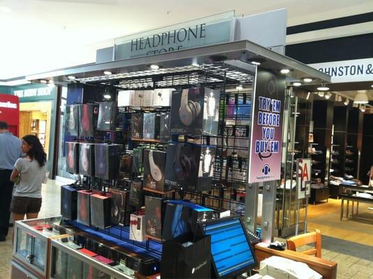 Cherry creek mall headphone store.