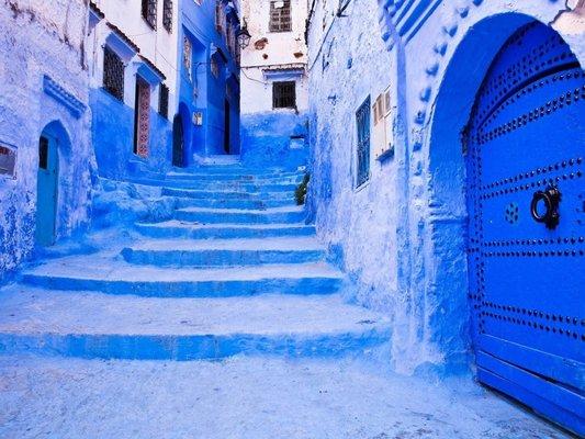 Blue Doors of Morocco