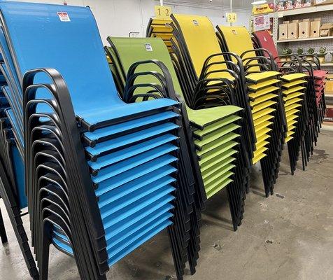 $24.99 chairs in lovely colors!