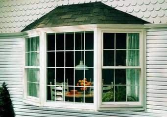 Beautiful bay and bow windows