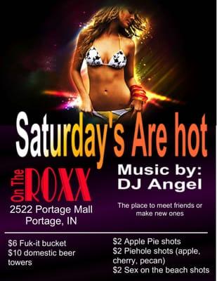 Some of the best DJ's in the area.  DJ Angel at On the Roxx